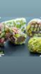 Picture of A mixture of salwa, araysia delight, and pistachio nougat